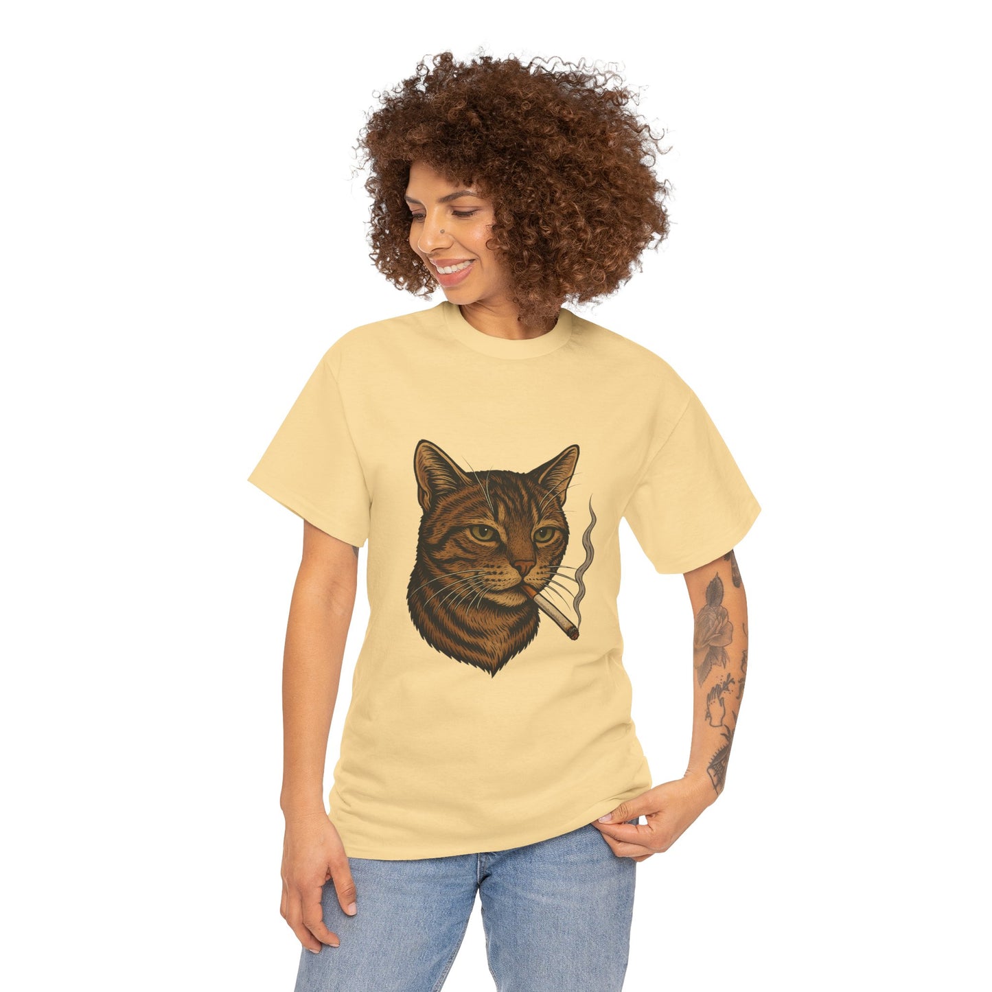 Cool Cat Graphic Tee