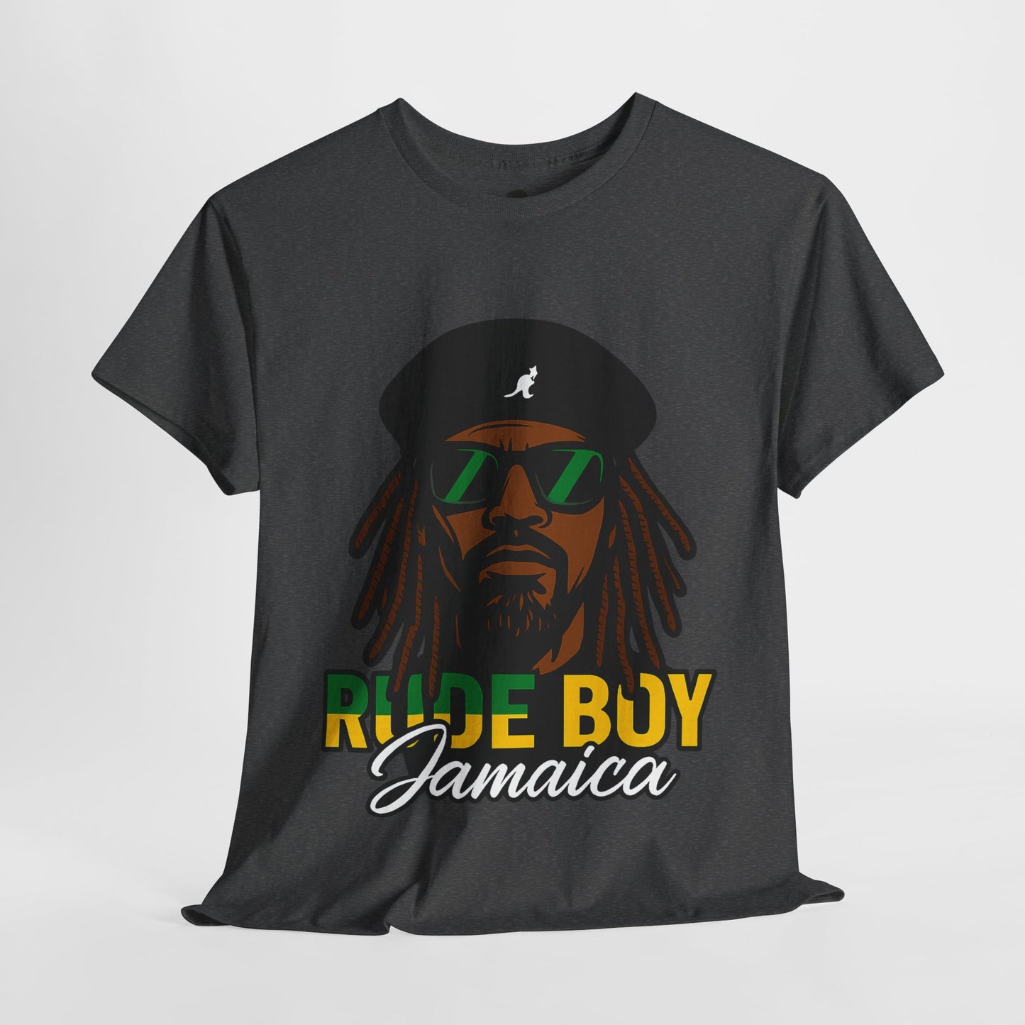 Rude Boy Jamaica Tee, Unisex Cotton Shirt, Rastafarian Style, Music Lovers