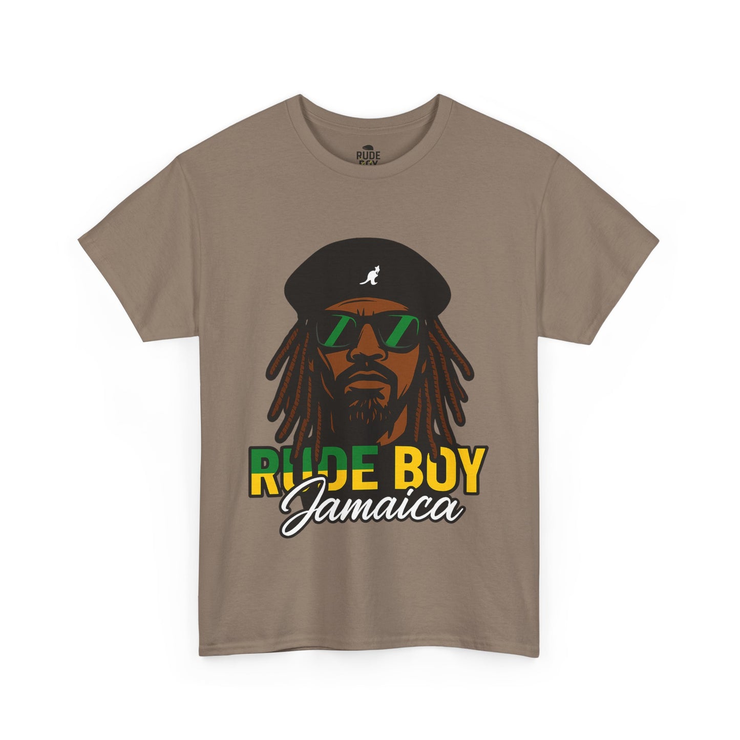 Rude Boy Jamaica Tee, Unisex Cotton Shirt, Rastafarian Style, Music Lovers