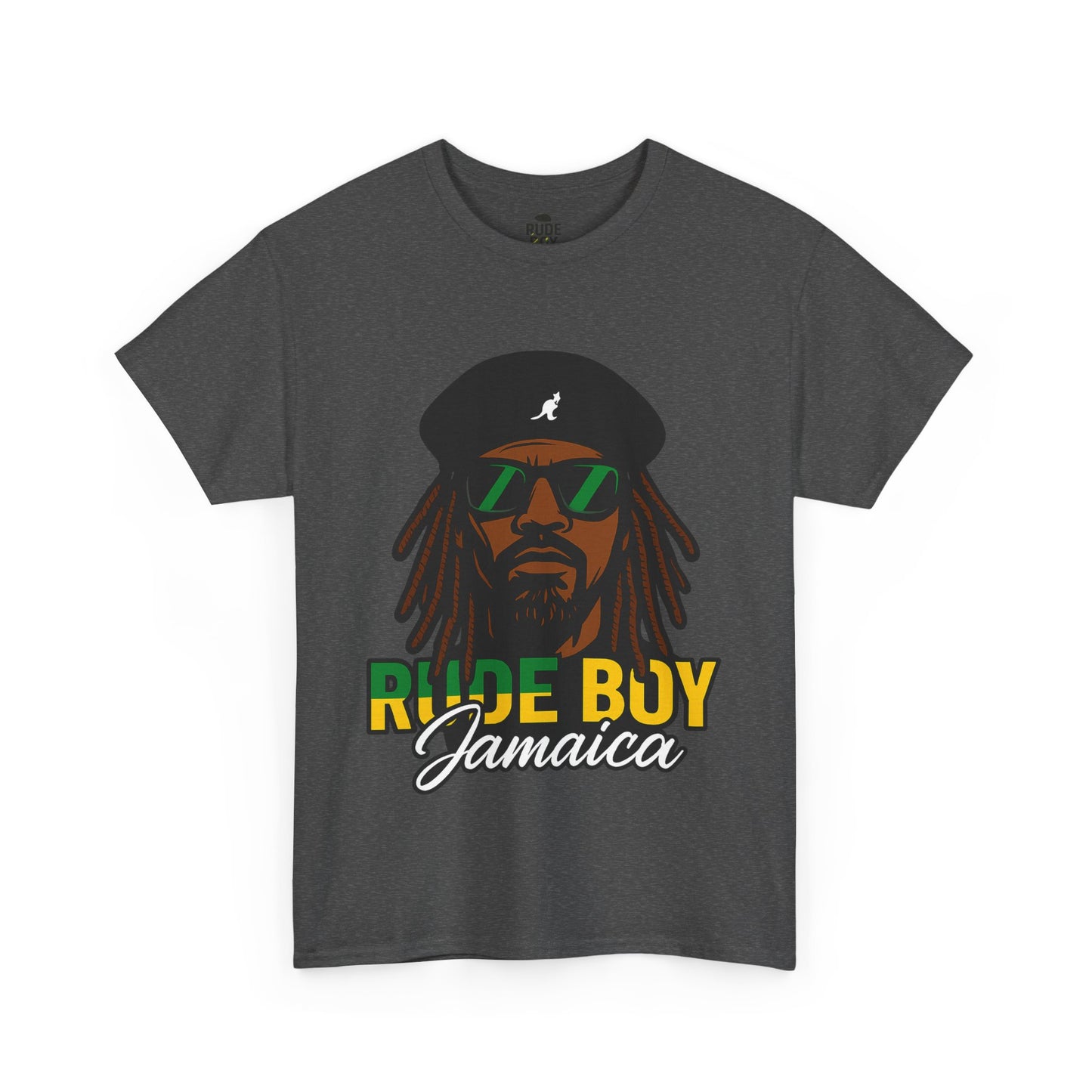 Rude Boy Jamaica Tee, Unisex Cotton Shirt, Rastafarian Style, Music Lovers