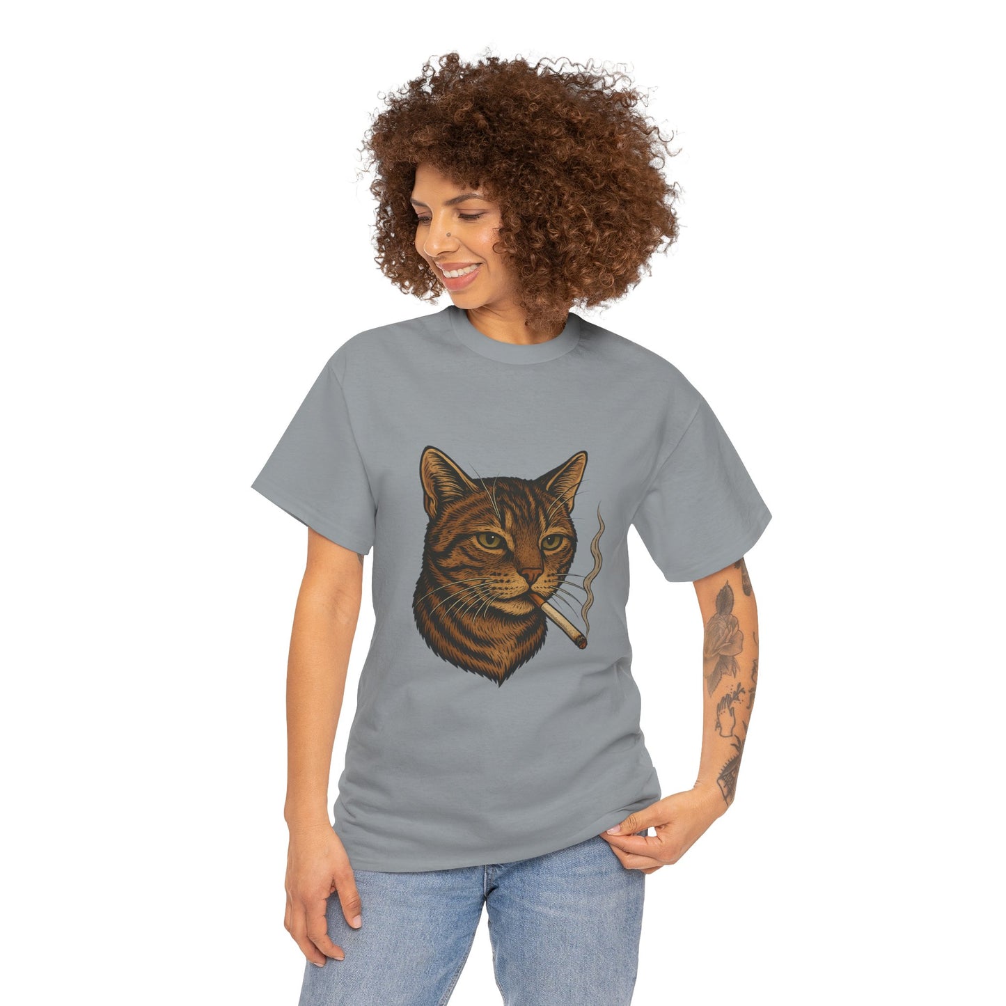 Cool Cat Graphic Tee