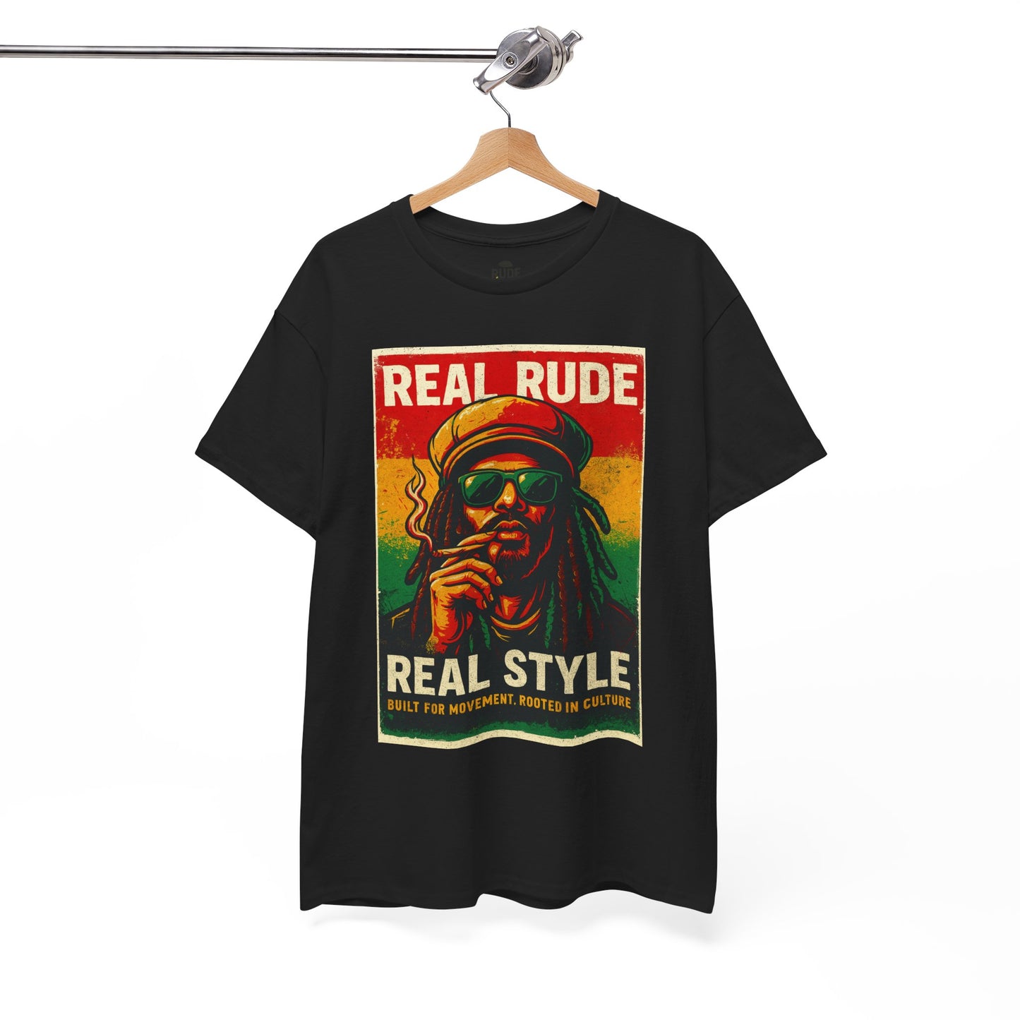 Retro Rude Style Cotton Tee, Unisex Tee, Festival Shirt, Streetwear, Graphic Tee, Gift for Music Lovers