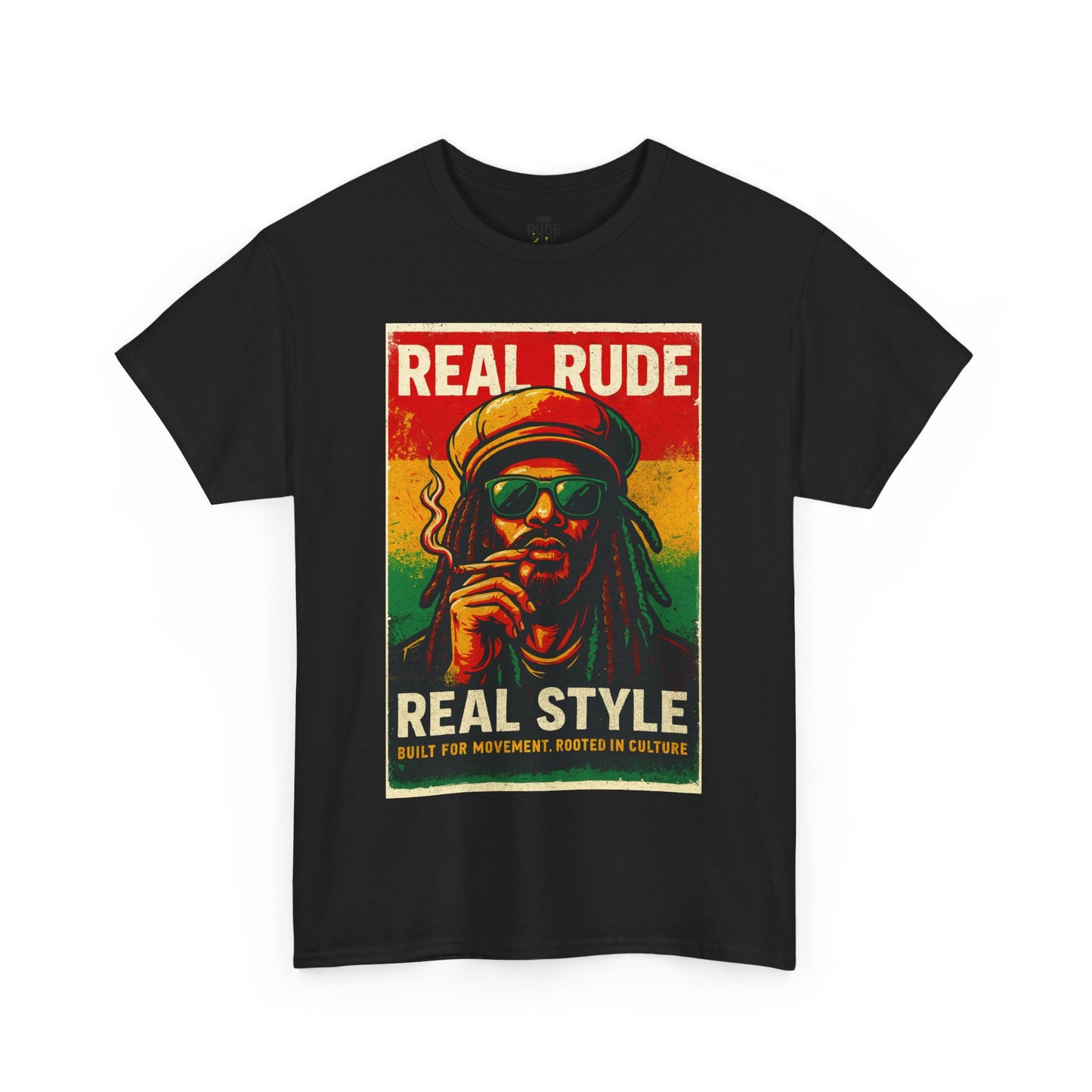 Retro Rude Style Cotton Tee, Unisex Tee, Festival Shirt, Streetwear, Graphic Tee, Gift for Music Lovers
