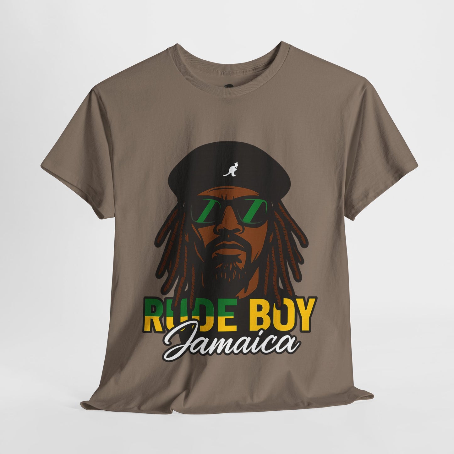 Rude Boy Jamaica Tee, Unisex Cotton Shirt, Rastafarian Style, Music Lovers
