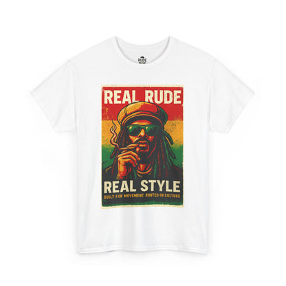 Retro Rude Style Cotton Tee, Unisex Tee, Festival Shirt, Streetwear, Graphic Tee, Gift for Music Lovers