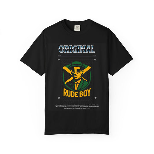 Original Rude Boy T-Shirt, Vintage Graphic Tee, Unisex Streetwear, Casual Wear, Gift for Music Lovers, Statement Tee