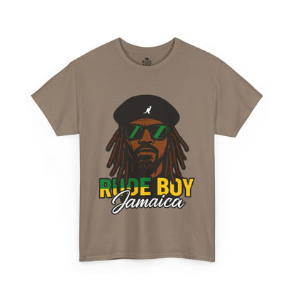 Rude Boy Jamaica Tee, Unisex Cotton Shirt, Rastafarian Style, Music Lovers