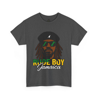 Rude Boy Jamaica Tee, Unisex Cotton Shirt, Rastafarian Style, Music Lovers