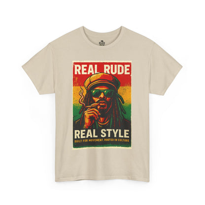 Retro Rude Style Cotton Tee, Unisex Tee, Festival Shirt, Streetwear, Graphic Tee, Gift for Music Lovers